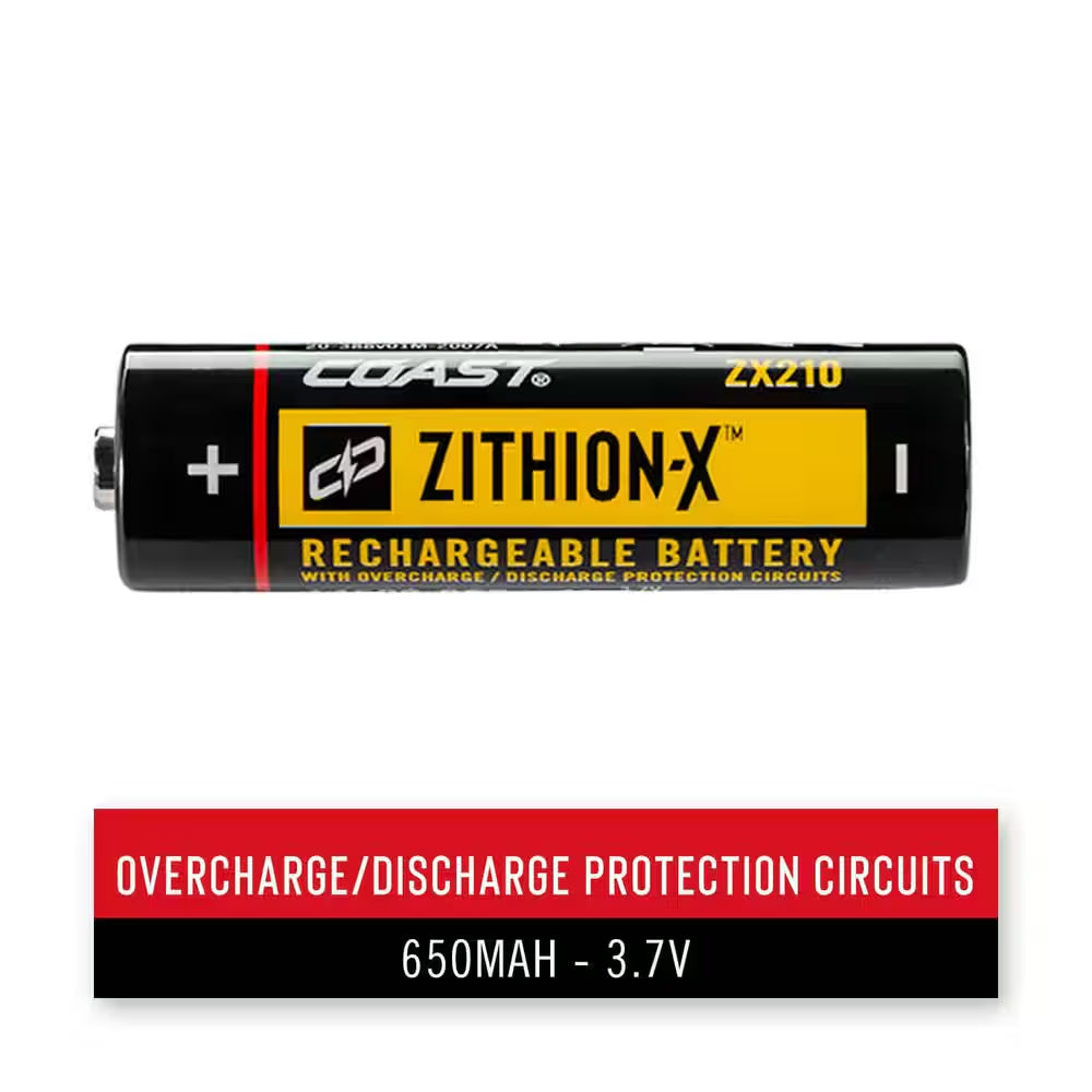 ZX210 ZITHION-X Micro-Usb Rechargeable Battery for HX5 Flashlight